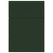 Canapea Pat Pliabilă 120 x 67 x 45 cm Verde închis - WALTI WALTI