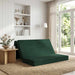 Canapea Pat Pliabilă 120 x 67 x 45 cm Verde închis - WALTI WALTI