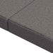 Canapea Pat Pliabilă 140 x 67 x 45 cm Gri deschis - WALTI WALTI