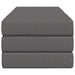 Canapea Pat Pliabilă 140 x 67 x 45 cm Gri deschis - WALTI WALTI