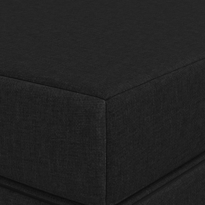Canapea Pat Pliabilă 140 x 67 x 45 cm Negru - WALTI WALTI
