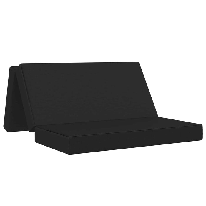 Canapea Pat Pliabilă 140 x 67 x 45 cm Negru - WALTI WALTI