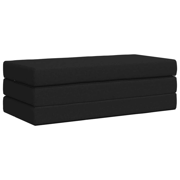 Canapea Pat Pliabilă 140 x 67 x 45 cm Negru - WALTI WALTI