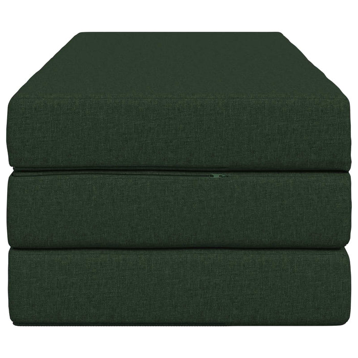Canapea Pat Pliabilă 140 x 67 x 45 cm Verde închis - WALTI WALTI