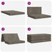 Canapea Pat Pliabilă 140 x 67 x 45 cm Gri deschis - WALTI WALTI