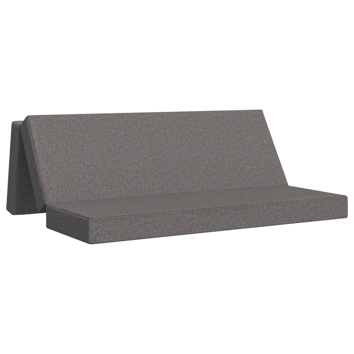 Canapea Pat Pliabilă 180 x 67 x 45 cm Gri deschis - WALTI WALTI