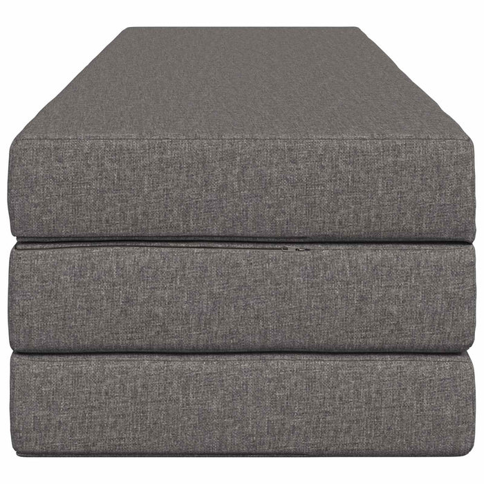 Canapea Pat Pliabilă 180 x 67 x 45 cm Gri deschis - WALTI WALTI