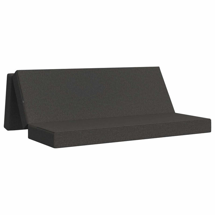 Canapea Pat Pliabilă 180 x 67 x 45 cm Gri închis - WALTI WALTI