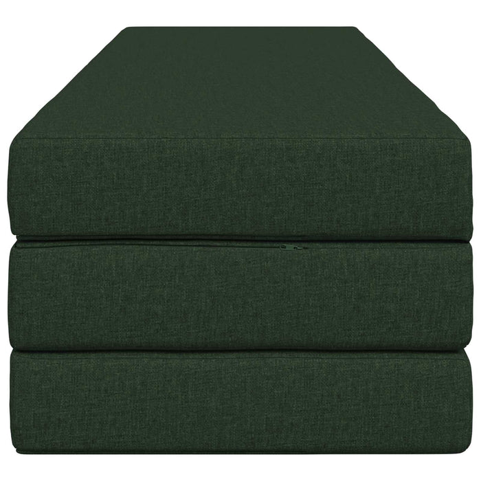 Canapea Pat Pliabilă 180 x 67 x 45 cm Verde închis - WALTI WALTI
