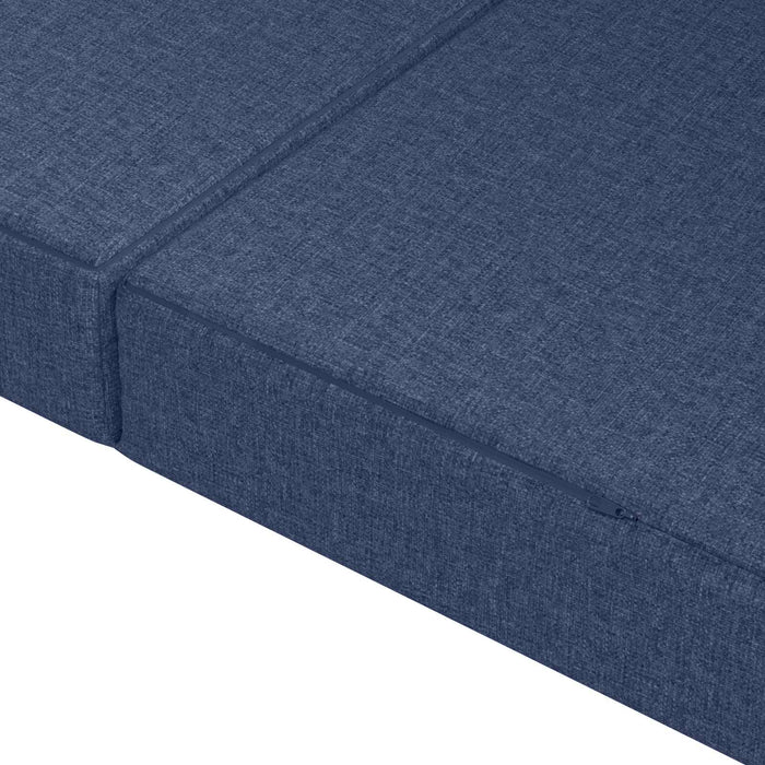 Canapea Pat Pliabilă 180 x 67 x 45 cm albastru - WALTI WALTI