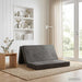 Canapea Pat Pliabilă 180 x 67 x 45 cm Gri deschis - WALTI WALTI