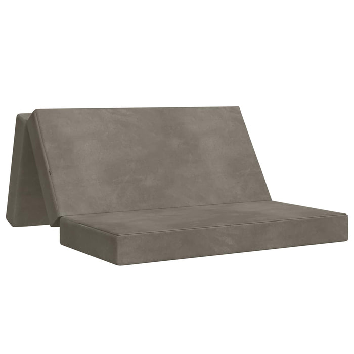 Canapea Pat Pliabilă 180 x 67 x 45 cm Gri deschis - WALTI WALTI