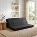 Canapea Pat Pliabilă 180 x 67 x 45 cm Negru - WALTI WALTI