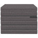 Canapea Pat Pliabilă 140 x 67 x 45 cm Gri deschis - WALTI WALTI