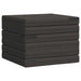 Canapea Pat Pliabilă 140 x 67 x 45 cm Gri închis - WALTI WALTI