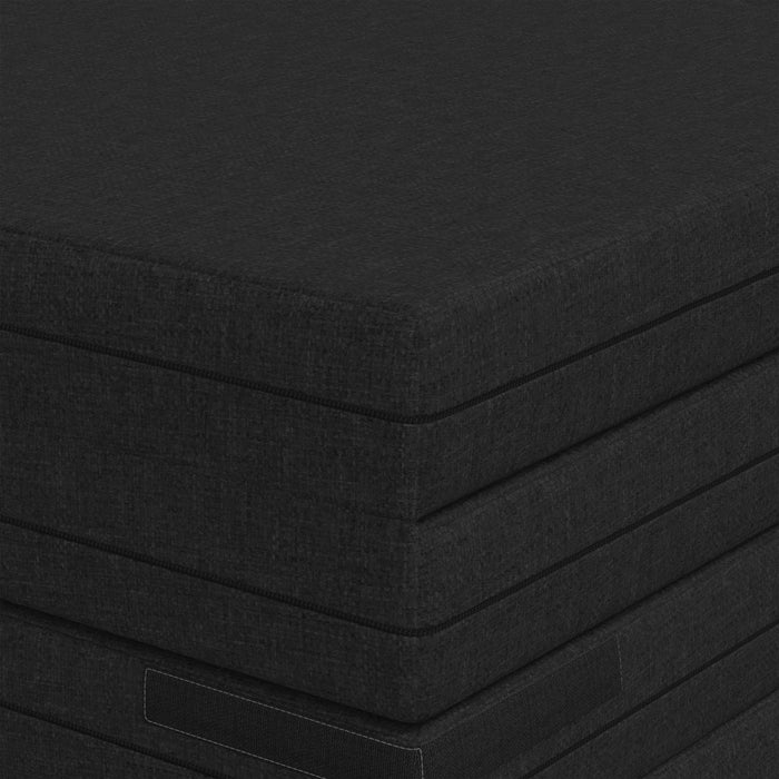 Canapea Pat Pliabilă 140 x 67 x 45 cm Negru - WALTI WALTI