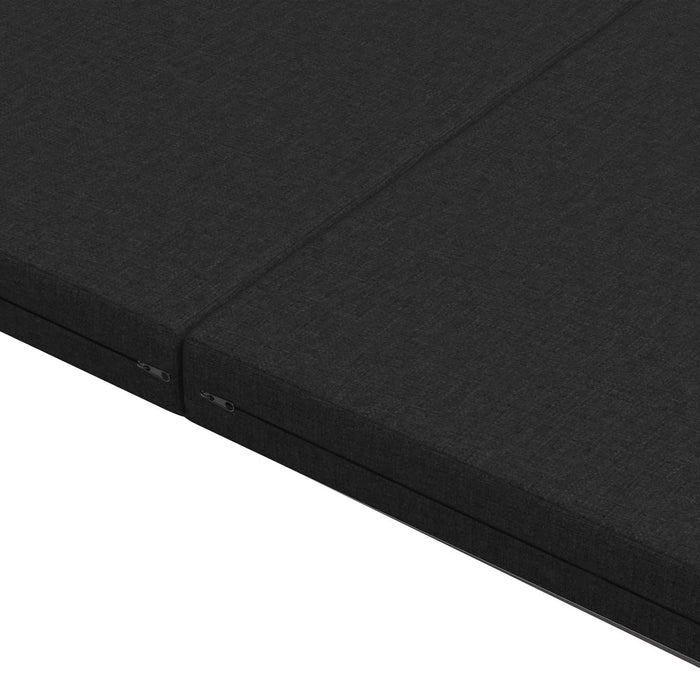 Canapea Pat Pliabilă 140 x 67 x 45 cm Negru - WALTI WALTI