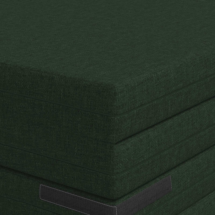 Canapea Pat Pliabilă 140 x 67 x 45 cm Verde închis - WALTI WALTI