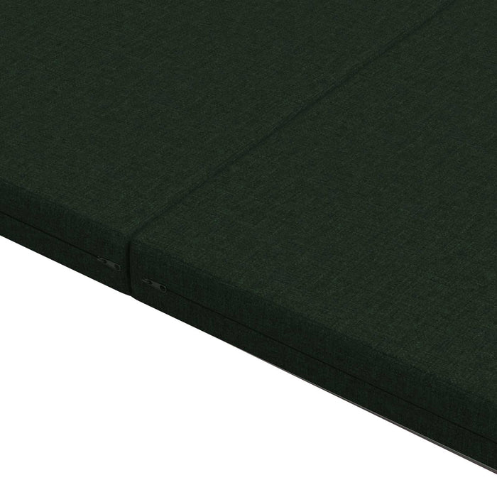 Canapea Pat Pliabilă 140 x 67 x 45 cm Verde închis - WALTI WALTI