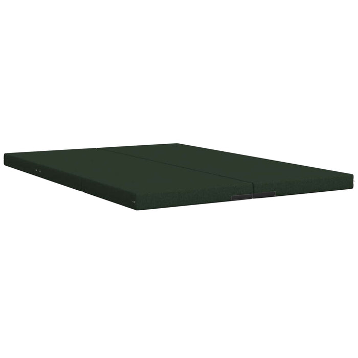 Canapea Pat Pliabilă 140 x 67 x 45 cm Verde închis - WALTI WALTI