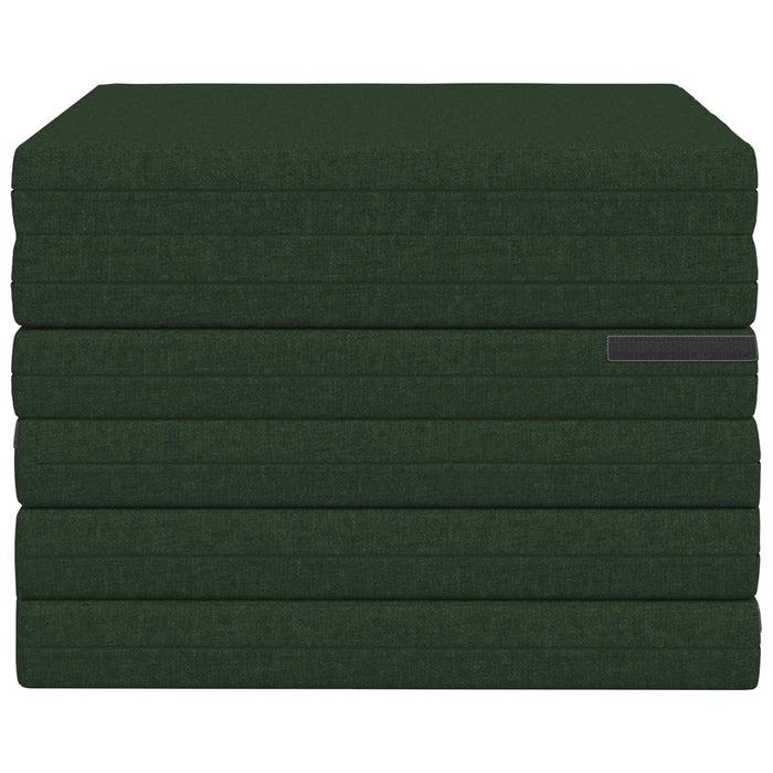 Canapea Pat Pliabilă 140 x 67 x 45 cm Verde închis - WALTI WALTI
