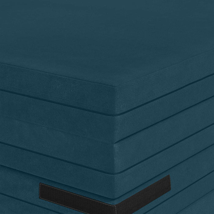 Canapea Pat Pliabilă 140 x 67 x 45 cm albastru - WALTI WALTI