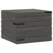Canapea Pat Pliabilă 140 x 67 x 45 cm Gri închis - WALTI WALTI