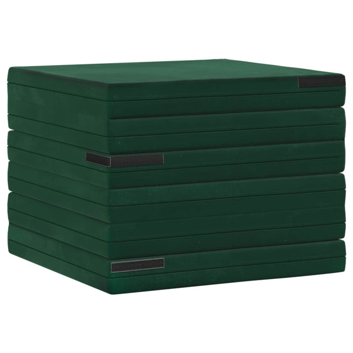Canapea Pat Pliabilă 140 x 67 x 45 cm Verde închis - WALTI WALTI