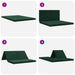 Canapea Pat Pliabilă 140 x 67 x 45 cm Verde închis - WALTI WALTI
