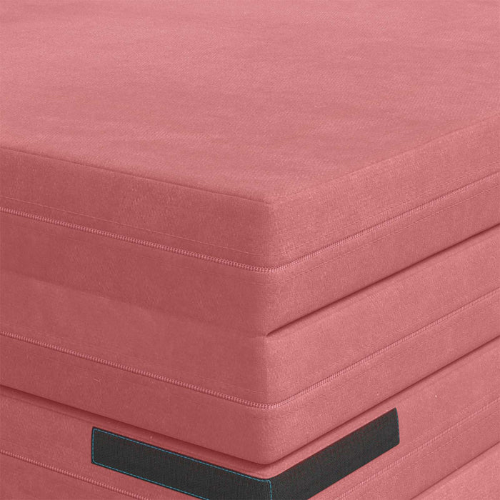Canapea Pat Pliabilă 140 x 67 x 45 cm Roz - WALTI WALTI