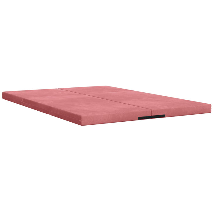 Canapea Pat Pliabilă 140 x 67 x 45 cm Roz - WALTI WALTI