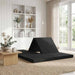 Canapea Pat Pliabilă 140 x 67 x 45 cm Negru - WALTI WALTI