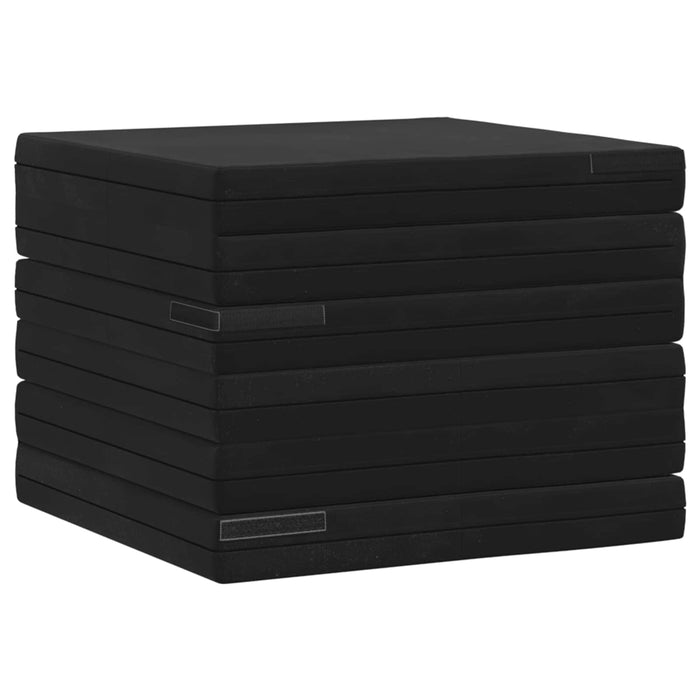 Canapea Pat Pliabilă 140 x 67 x 45 cm Negru - WALTI WALTI