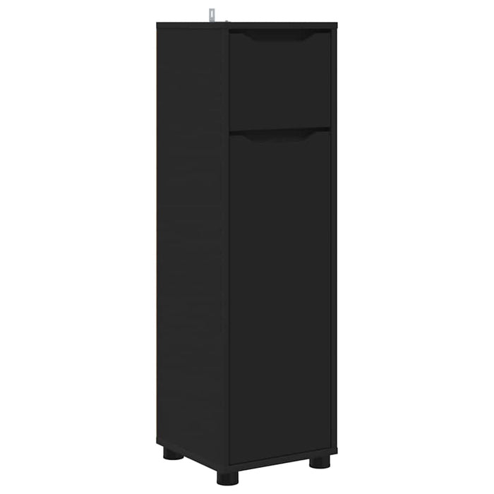 Dulap de Baie cu sertar Negru 30,5 x 30 x 101 cm Lemn compozit - WALTI WALTI