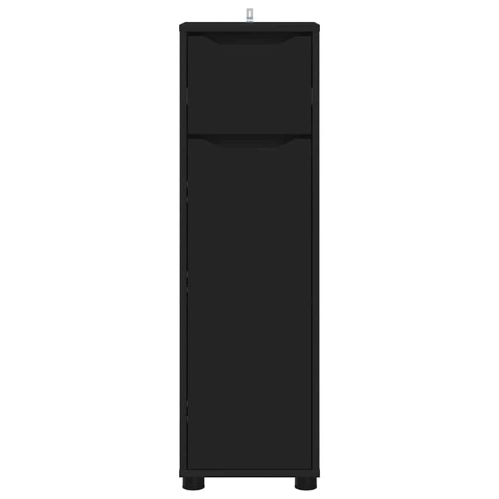 Dulap de Baie cu sertar Negru 30,5 x 30 x 101 cm Lemn compozit - WALTI WALTI