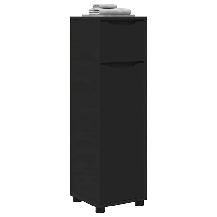 Dulap de Baie cu sertar Negru 30,5 x 30 x 101 cm Lemn compozit - WALTI WALTI