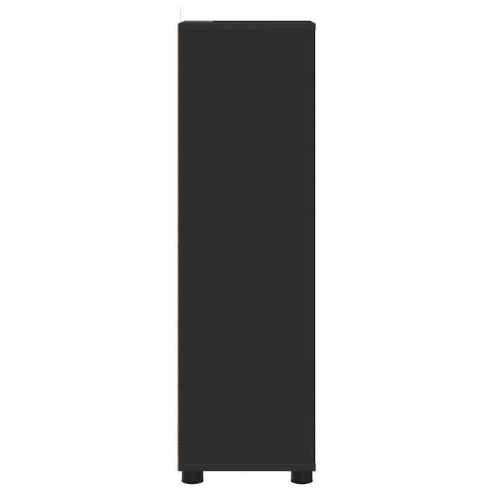 Dulap de Baie cu sertar Negru 30,5 x 30 x 101 cm Lemn compozit - WALTI WALTI