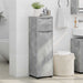 Dulap de Baie Gri din beton 30,5 x 30 x 101 cm Lemn compozit - WALTI WALTI