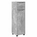 Dulap de Baie Gri din beton 30,5 x 30 x 101 cm Lemn compozit - WALTI WALTI