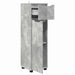 Dulap de Baie Gri din beton 30,5 x 30 x 101 cm Lemn compozit - WALTI WALTI