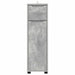 Dulap de Baie Gri din beton 30,5 x 30 x 101 cm Lemn compozit - WALTI WALTI