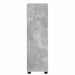 Dulap de Baie Gri din beton 30,5 x 30 x 101 cm Lemn compozit - WALTI WALTI