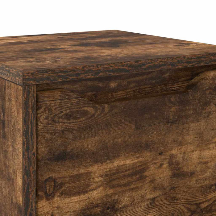 Dulap de Baie Stejar fumuriu 30,5 x 30 x 101 cm Lemn compozit - WALTI WALTI