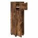 Dulap de Baie Stejar fumuriu 30,5 x 30 x 101 cm Lemn compozit - WALTI WALTI
