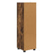 Dulap de Baie Stejar fumuriu 30,5 x 30 x 101 cm Lemn compozit - WALTI WALTI