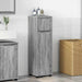 Dulap de Baie Gri Sonoma 30,5 x 30 x 101 cm Lemn compozit - WALTI WALTI