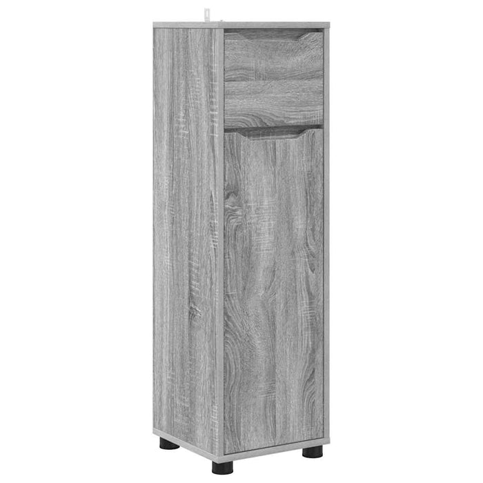 Dulap de Baie Gri Sonoma 30,5 x 30 x 101 cm Lemn compozit - WALTI WALTI