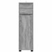 Dulap de Baie Gri Sonoma 30,5 x 30 x 101 cm Lemn compozit - WALTI WALTI