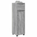 Dulap de Baie Gri Sonoma 30,5 x 30 x 101 cm Lemn compozit - WALTI WALTI