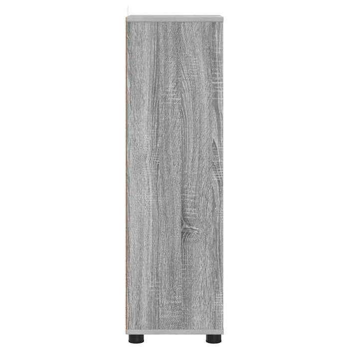 Dulap de Baie Gri Sonoma 30,5 x 30 x 101 cm Lemn compozit - WALTI WALTI